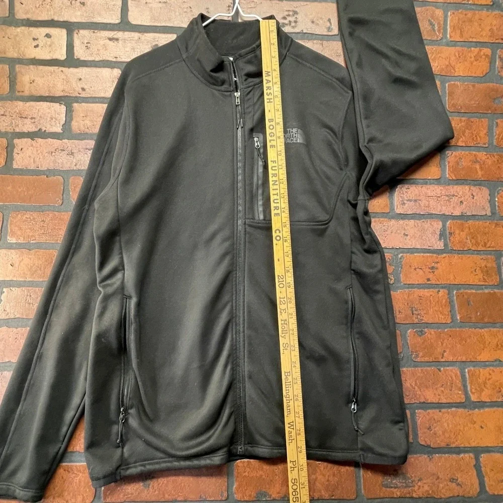 The North Face Black Full Zip Canyonlands Fleece Jacket Men's‎ L Gorpcore
